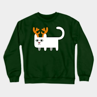 Cat Reindeer Crewneck Sweatshirt